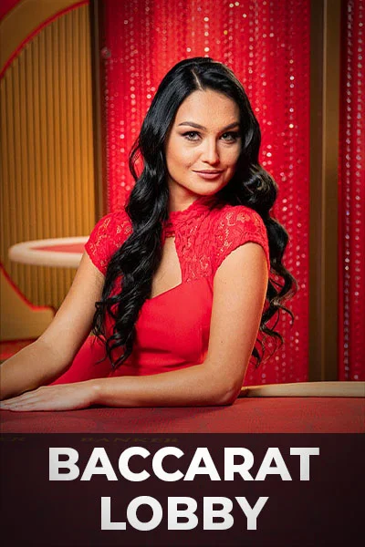 Baccarat lobby live tables
